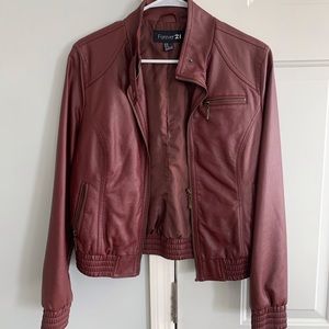 F21 Faux Leather Jacket